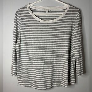 COS Striped Long Sleeve Tee 100% Cotton